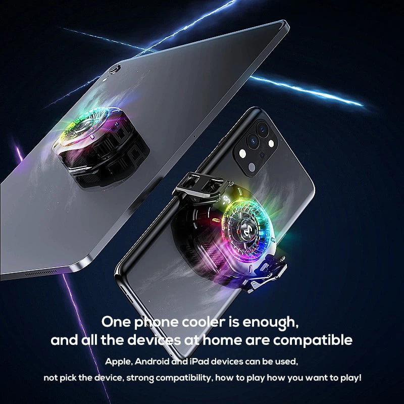 خنک کننده گوشی موبایل ممو مدل CX10 RGB PRO